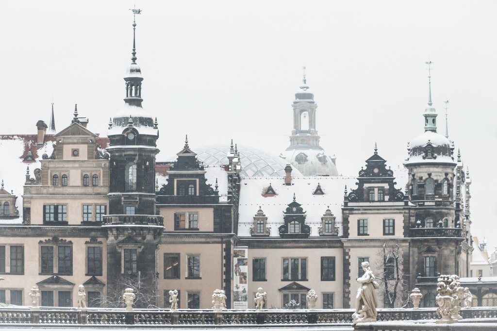 Auch das Dresdner Residenzschloss hat wie viele andere Sehenswürdigkeiten in Dresden eine Schließzeit im Winter.